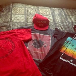 Bundle of shirts!!! Free hat included!